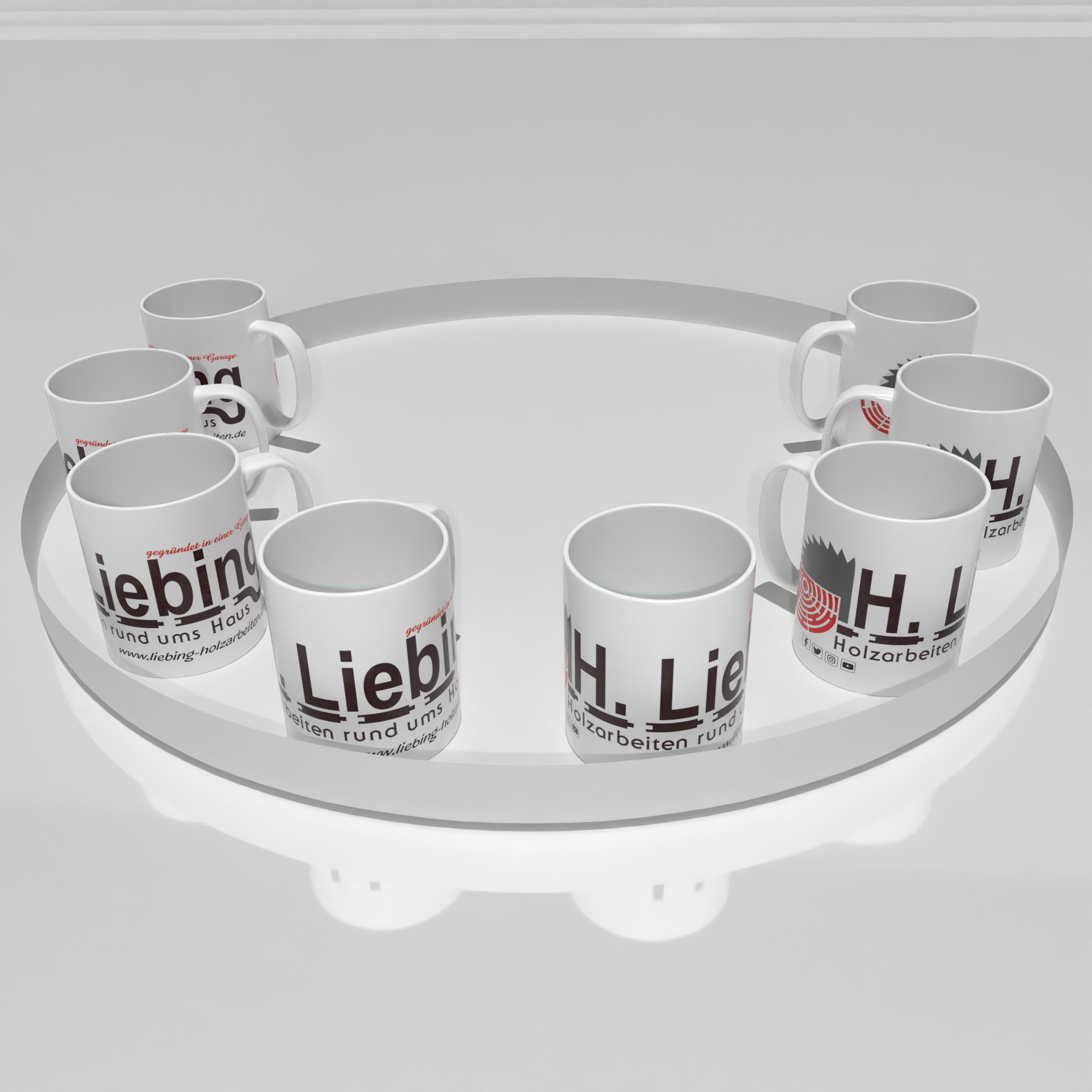 Keramik-Tasse 330 ml mit Panorama-Druck – dein Motiv, dein Ding