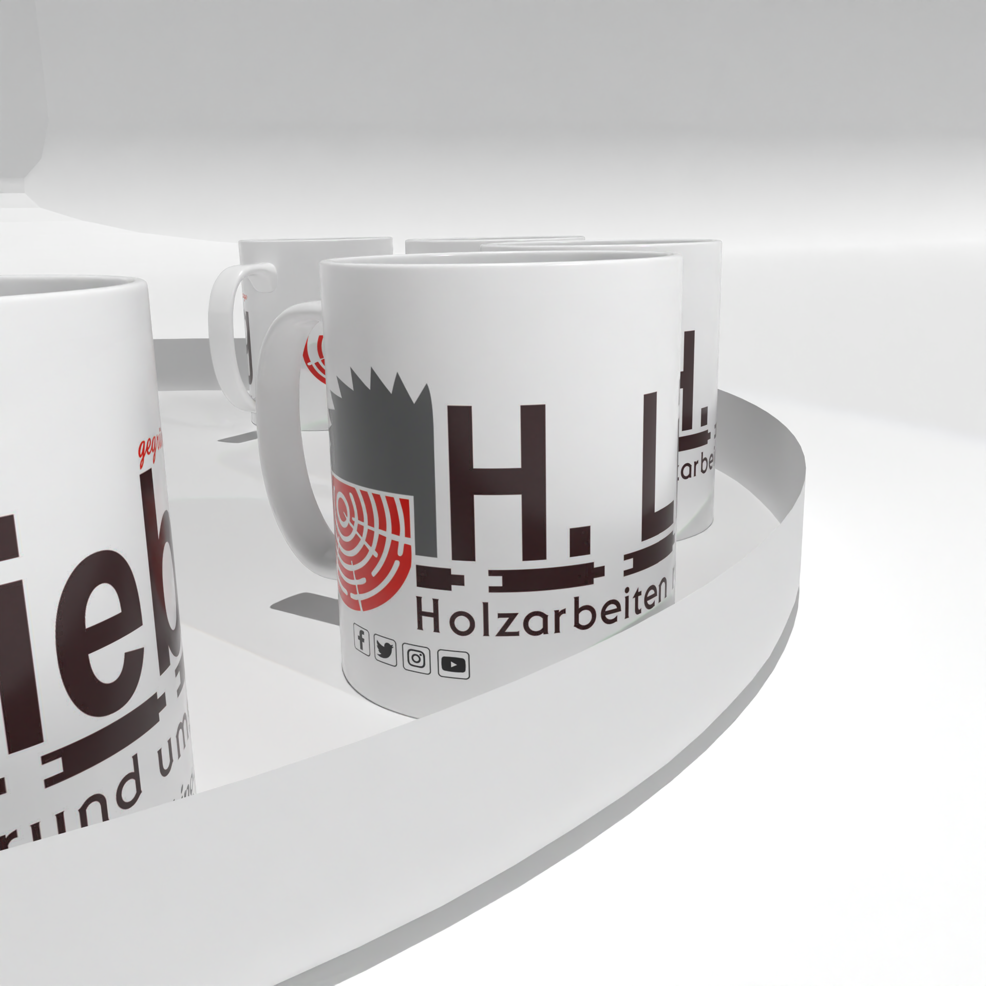 Keramik-Tasse 330 ml mit Panorama-Druck – dein Motiv, dein Ding