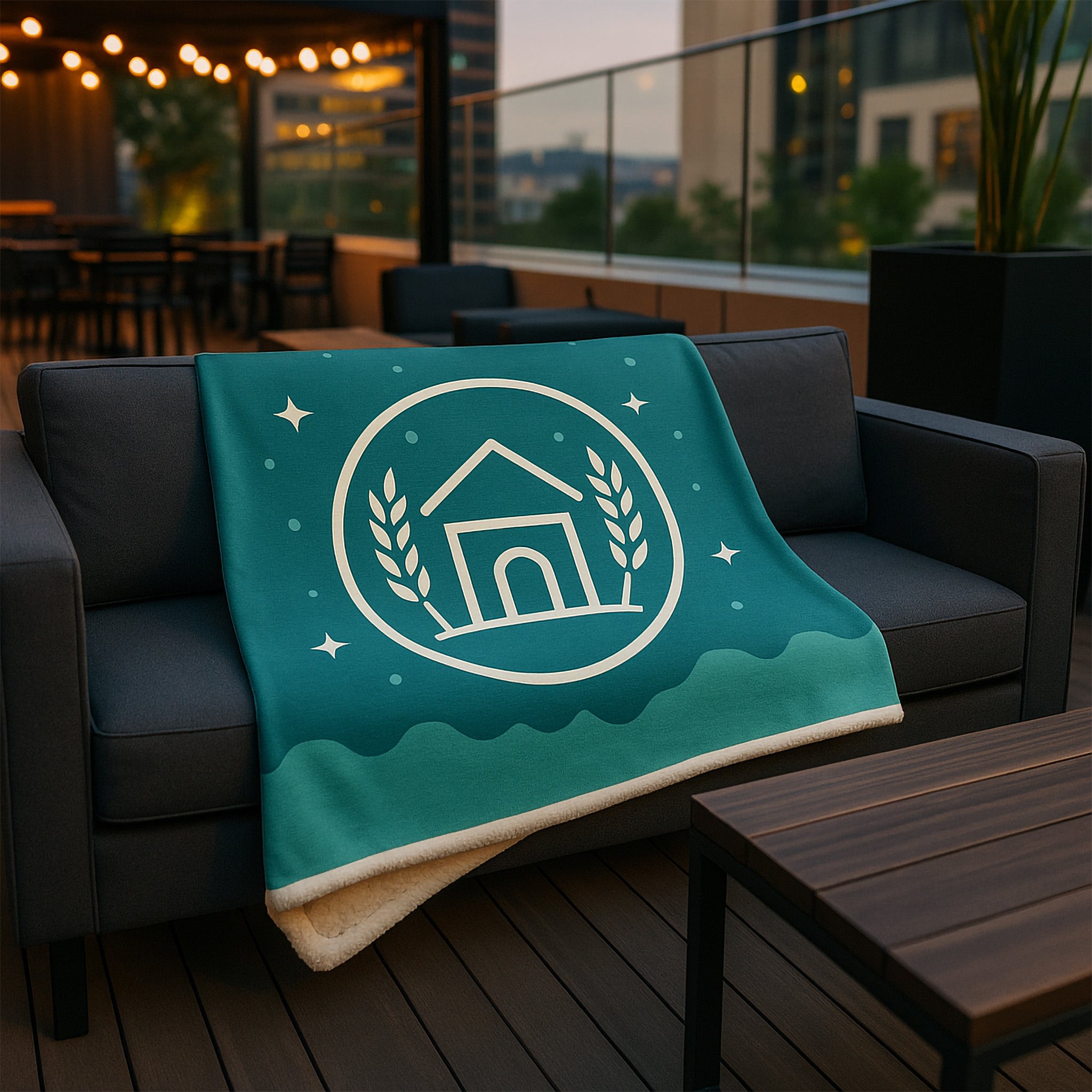 Sherpa-Fleecedecke 150x120cm – weich, warm und mit Deinem Wunschmotiv