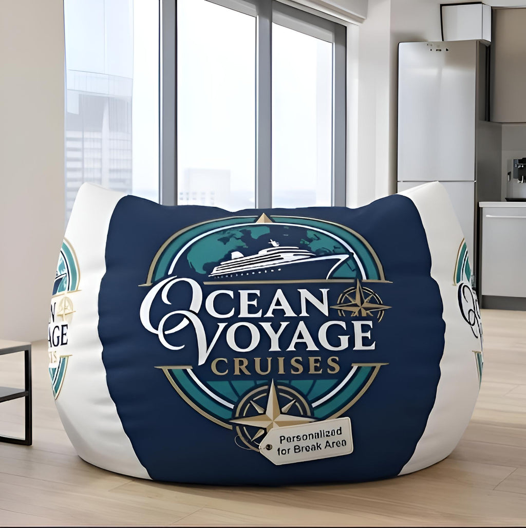 Velours-Sitzsack King (1,35x1,75m) – bequem, modern und mit Deinem eigenen Motiv