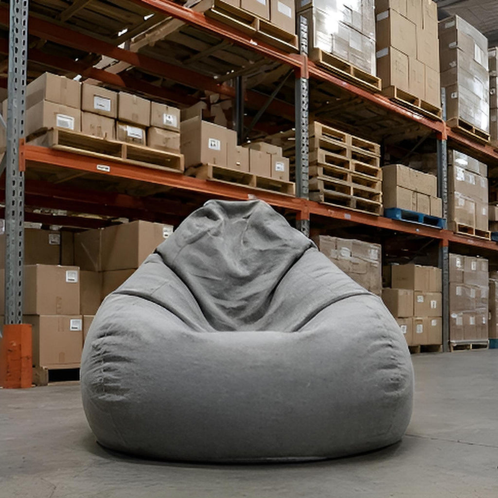 Velours-Sitzsack King (1,35x1,75m) – bequem, modern und mit Deinem eigenen Motiv