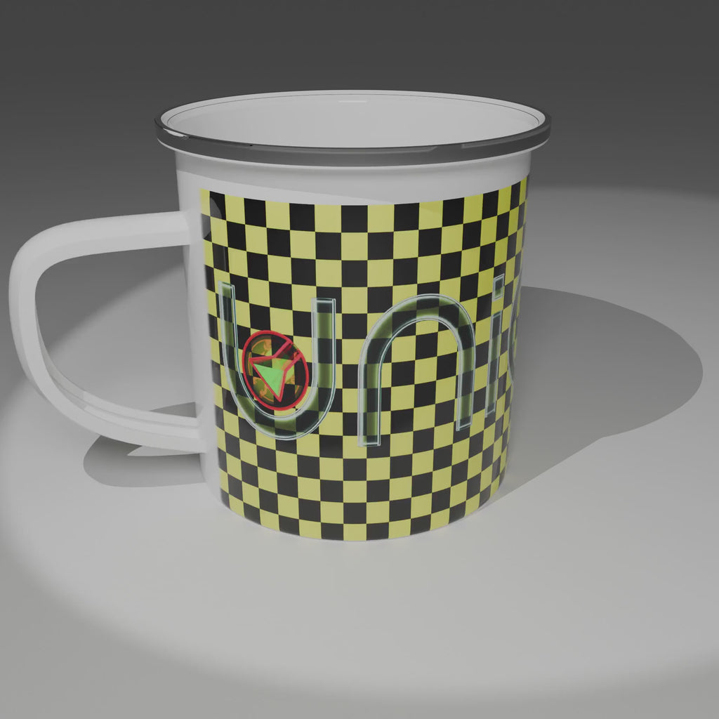 Emaille-Tasse 375 ml mit Panorama-Druck